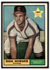 1961 Topps Dick Howser #416 Rookie Card VG front of card
