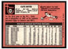 1969 Topps Clete Boyer #489 VG back of card