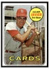 1969 Topps Julian Javier #497 Low Grade front of card