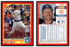 1990 Score Robin Yount #320 HOF VG-EX front and back of card
