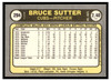 1981 Fleer Bruce Sutter #294 HOF VG-EX back of card