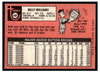 1969 Topps Billy Williams #450 HOF VG back of card
