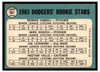 1965 Topps Dodgers Rookie Stars (Dennis Daboll, Mike Kekich, Jim Lefebvre, Hector Valle) #561 Rookie Card VG back of card