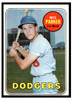 1969 Topps Wes Parker #493 Yellow Last Name VG front of card