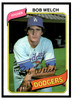 1980 Topps Bob Welch #146 VG-EX front of card