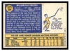 1970 Topps Bill Russell #304 Rookie Card Low Grade back of card