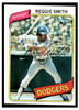1980 Topps Reggie Smith #695 VG front of card