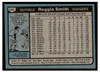 1980 Topps Reggie Smith #695 VG back of card