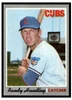 1970 Topps Randy Hundley #265 Low Grade - Creases front of card