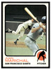 1973 Topps Juan Marichal #480 HOF VG front of card