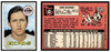 1969 Topps John Bateman #138 Low Grade front and back of card