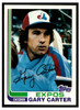 1982 Topps Gary Carter #730 HOF Low Grade front of card