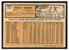 1963 Topps Wally Moon #279 Poor back of card