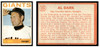 1964 Topps Al Dark #529 Low Grade front and back of card