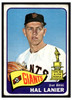 1965 Topps Hal Lanier #118 Rookie Card Low Grade front of card