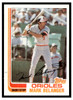 1982 Topps Mark Belanger #776 Low Grade front of card