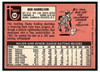 1969 Topps Bud Harrelson #456 Low Grade - Creases back of card