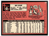 1969 Topps Ray Oyler #178 Low Grade back of card