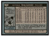 1980 Topps Greg Luzinski #120 Good back of card