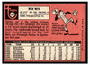 1969 Topps Rick Wise #188 Low Grade back of card