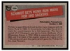 1981 Topps Mike Schmidt #206 Record Breaker HOF Low Grade back of card