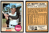 1968 Topps Matty Alou #270 Good front and back of card