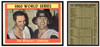 1961 Topps Gino Cimoli / Bill Mazeroski #313 World Series HOF Low Grade front and back of card