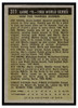 1961 Topps Whitey Ford #311 World Series HOF Low Grade - Creases back of card