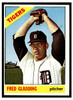1966 Topps Fred Gladding #337 Low Grade - Creases front of card