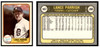 1981 Fleer Lance Parrish #467 Low Grade front and back of card