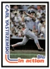 1982 Topps Carl Yastrzemski #651 In Action HOF Low Grade front of card