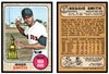1968 Topps Reggie Smith #61 Low Grade front and back of card
