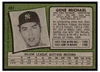 1971 Topps Gene Michael #483 Good back of card