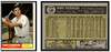 1961 Topps Bobby Richardson #180 Low Grade front and back of card