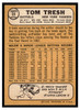 1968 Topps Tom Tresh #69 Good back of card