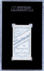 1910 T206 Del Howard Piedmont 350 SGC 2 back of card