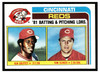 1982 Topps Ken Griffey / Tom Seaver #756 Team Leaders HOF Low Grade front of card
