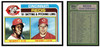 1982 Topps Ken Griffey / Tom Seaver #756 Team Leaders HOF Low Grade front and back of card