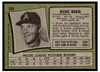 1971 Topps Ron Reed #359 Low Grade back of card