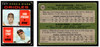 1971 Topps Mike Adamson / Roger Freed #362 Rookie Stars Low Grade - Marks front and back of card