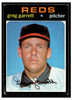 1971 O-Pee-Chee Greg Garrett #377 Low Grade front of card