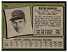 1971 Topps Wayne Granger #379 Low Grade back of card