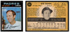1971 O-Pee-Chee Rod Gaspar #383 Low Grade front and back of card