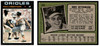 1971 Topps Merv Rettenmund #393 Low Grade - Creases front and back of card