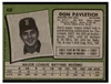 1971 Topps Don Pavletich #409 Low Grade back of card