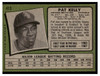 1971 Topps Pat Kelly #413 Low Grade back of card