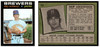 1971 Topps Skip Lockwood #433 Low Grade - Creases front and back of card