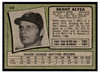 1971 Topps Brant Alyea #449 Low Grade - Creases back of card