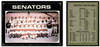 1971 Topps Washington Senators Team / Ted Williams #462 Team HOF Low Grade front and back of card