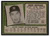 1971 Topps Gene Michael #483 Low Grade - Creases back of card